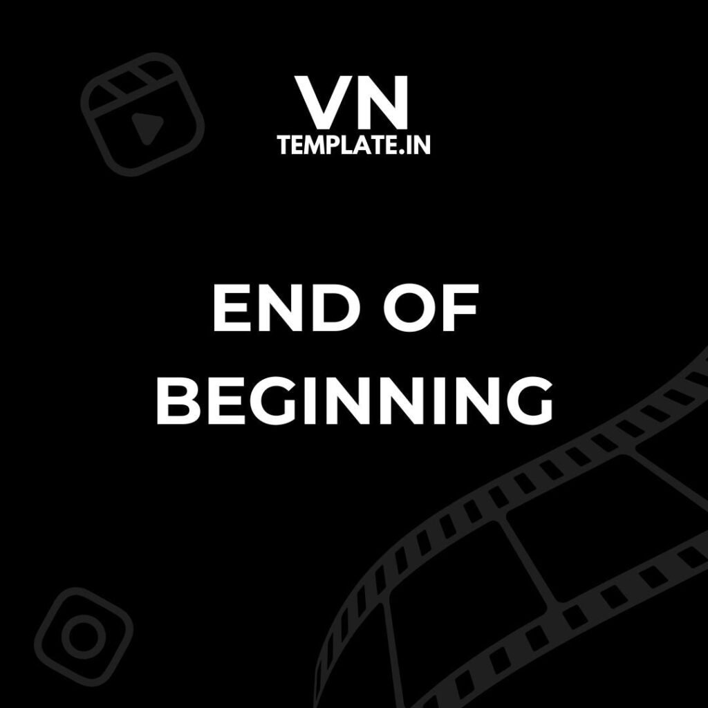 End of Beginning Farewell
